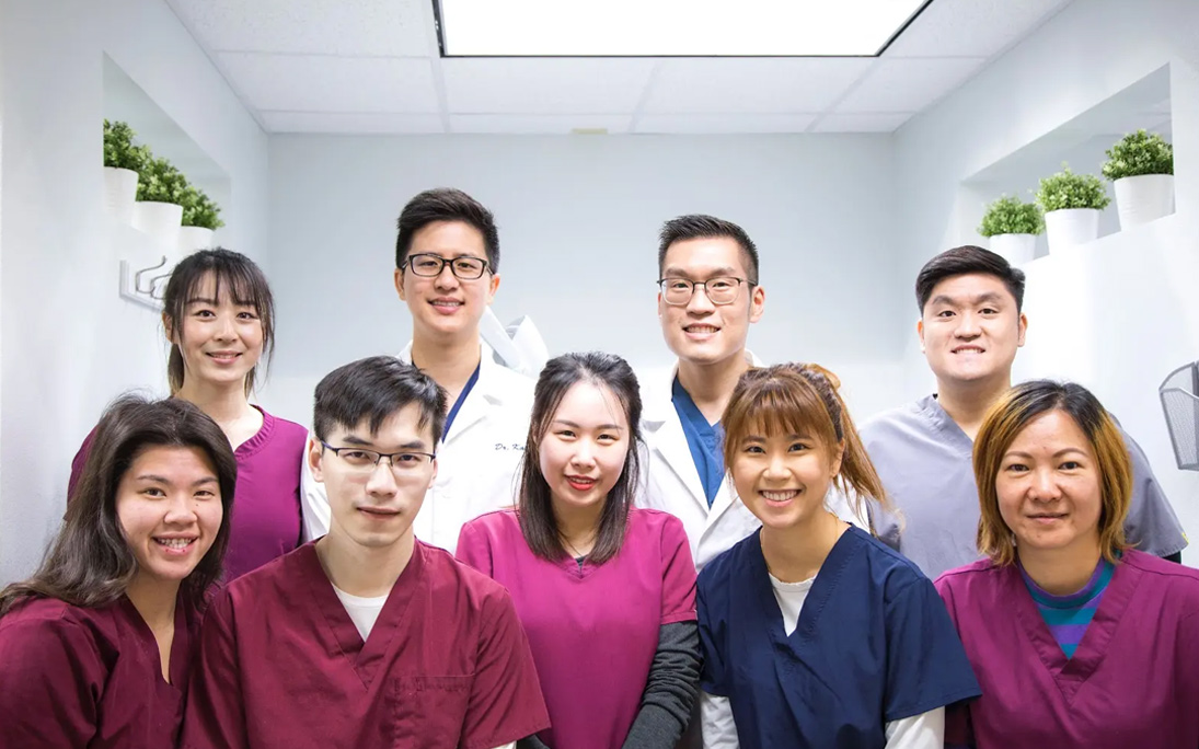 dental team in CA