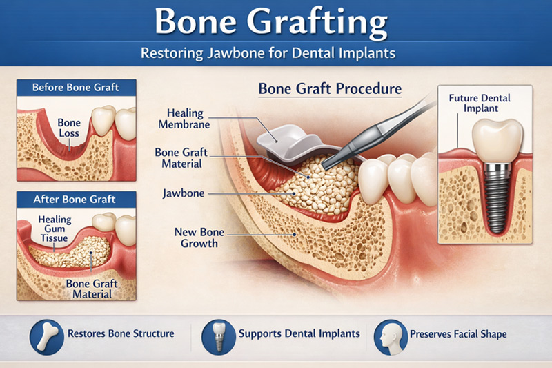 Bone graft in Alhambra